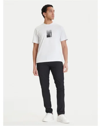 Tricou alb barbati,  din bumbac