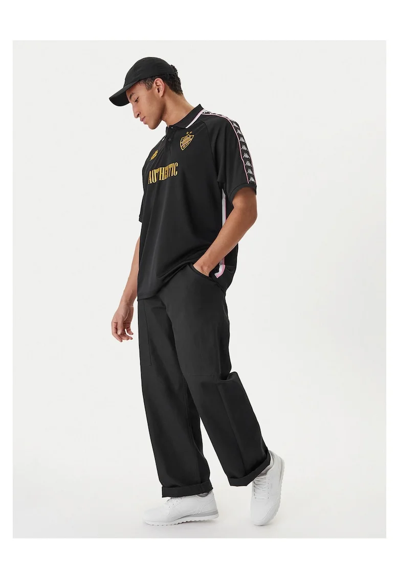 Tricou tehnic Barbati,  Negru, Poliester reciclat