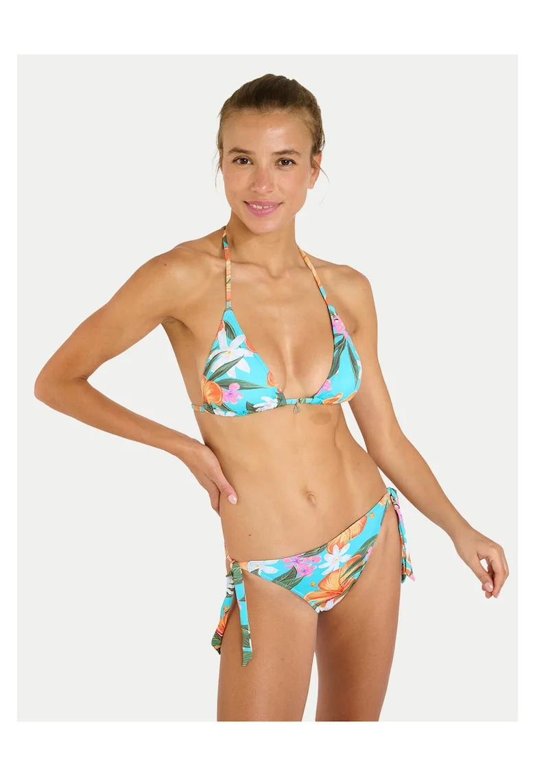 Costum de baie dama,  top bikini, colorat, 81% poliamida, 19% elastan, Multicolor