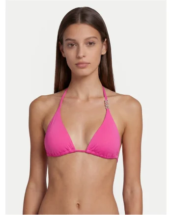Top de bikini,  sintetic, roz, S, Roz