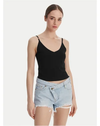 Tricou dama,  negru, 83% viscoza, 17% poliester