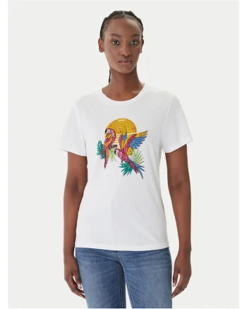 Tricou pentru dama,  bumbac, alb