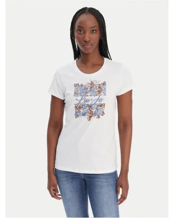 Tricou dama,  bumbac, culoare alb