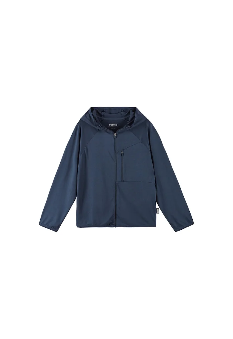 Geaca de tranzitie unisex pentru copii,  Poliester, 146 CM, Bleumarin,