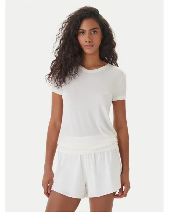 Tricou de dama,  bumbac, alb