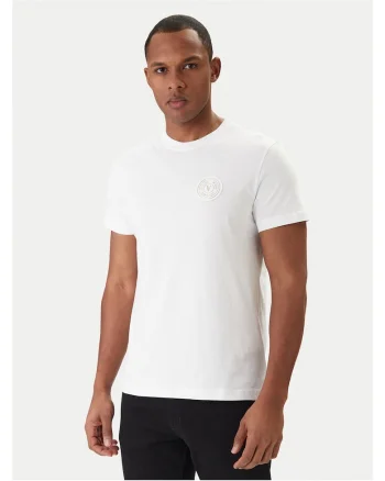 Tricou barbati,  din bumbac alb