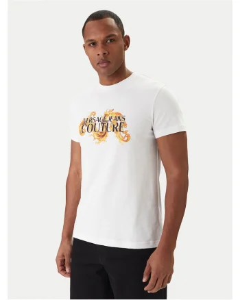 Tricou pentru Barbati,  Alb din Bumbac