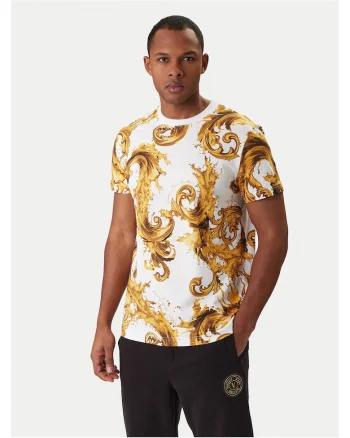 Tricou barbati,  din bumbac, alb
