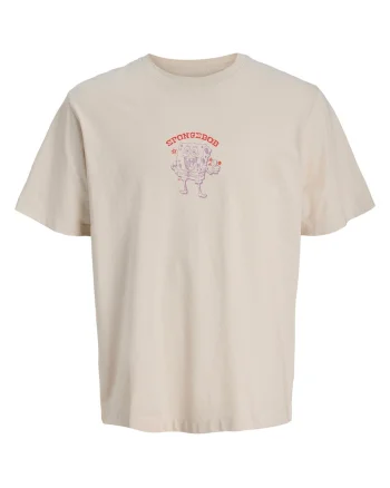 Tricou Barbati,  Bumbac, Bej,