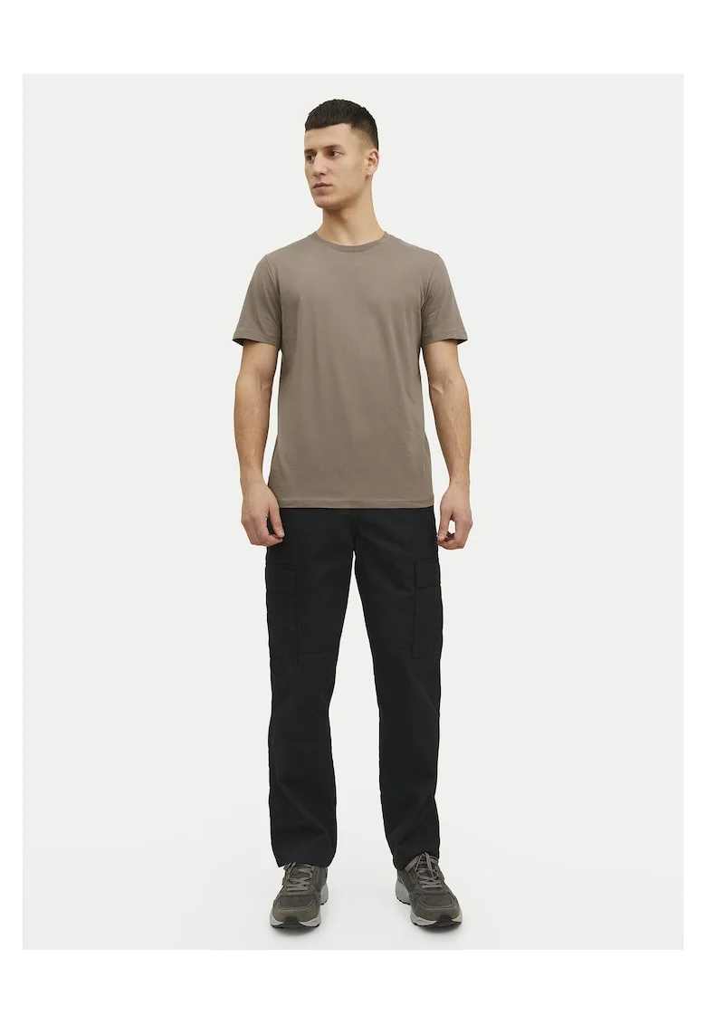 Tricou barbati,  din bumbac organic bej