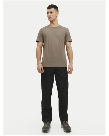 Tricou barbati,  din bumbac organic bej