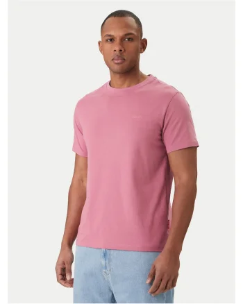 Tricou barbati  din bumbac, Roz