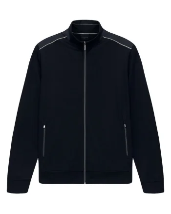 Bluza barbati,  bleumarin, 67% viscoza, 25% poliamida,
