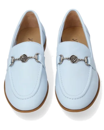 Pantofi loafer cu detaliu metalic,