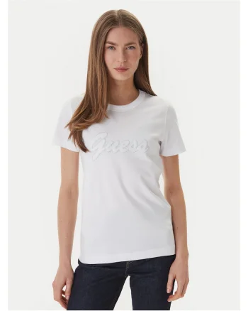 Tricou dama,  bumbac 100%, alb