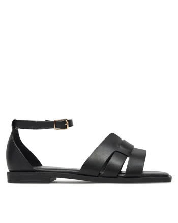 Sandale dama,  negru, Negru