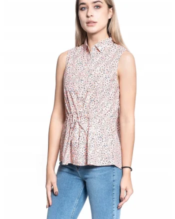 Bluza femei  EVI SUMMER BLOUSE multicolor, bumbac, marimea