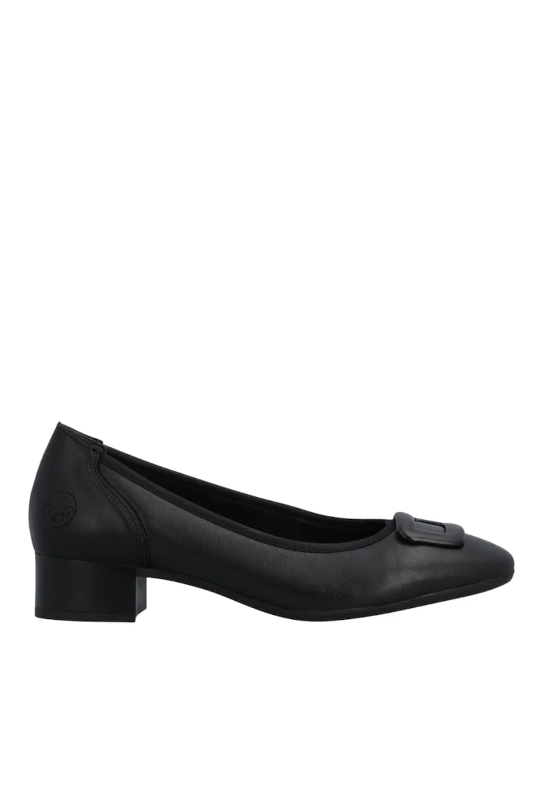 Pantofi eleganti, dama,  ANTISTRESS, 43453-00 negru, piele naturala, Negru