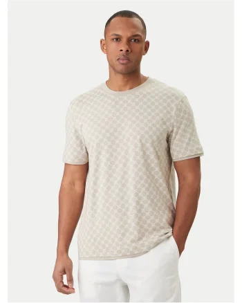 Tricou  bej pentru barbati, Bej