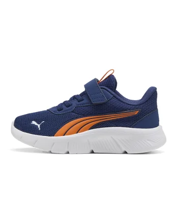 Pantofi sport FlexFocus Modern cu inchidere velcro, Albastru inchis/Portocaliu mandarina/Alb optic