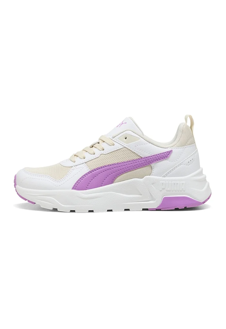 Pantofi sport Trinity 2 de plasa cu garnituri sintetice, Fucsia/Alb murdar/Bej deschis