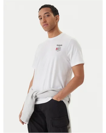 Tricou Barbati,  Alb, bumbac