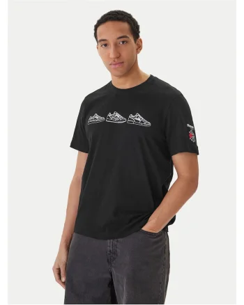 Tricou barbati,  simplu, bumbac, negru