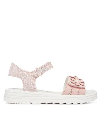 Sandale copii,  piele naturala, de culoare roz