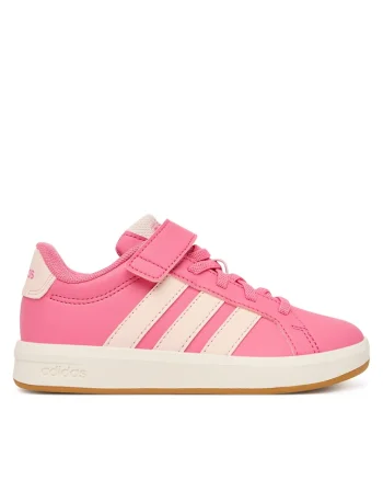 Pantofi sport copii, piele ecologică, roz, Roz