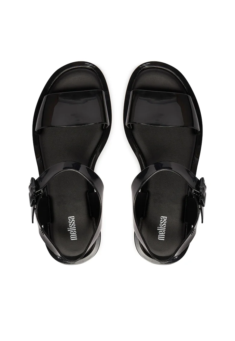Sandale dama,  sintetic, negru, pentru femei