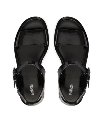 Sandale dama,  sintetic, negru, pentru femei
