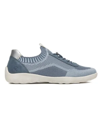 Pantofi dama,  textil, albastru