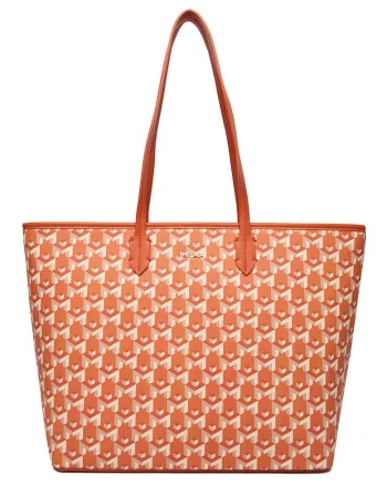 Geanta shopper,  portocaliu, One Size INTL