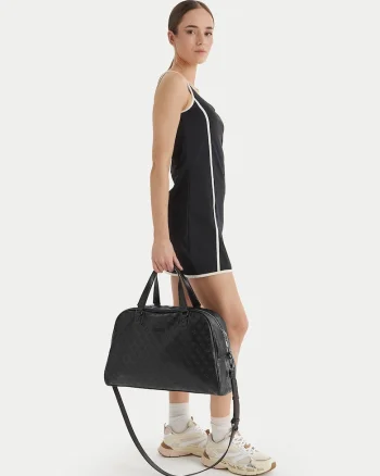 Geanta dama,  piele ecologica, neagra, One Size INTL