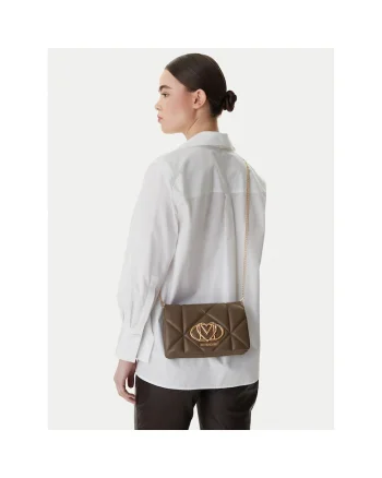 Geanta dama,  piele ecologica, maro, One Size INTL
