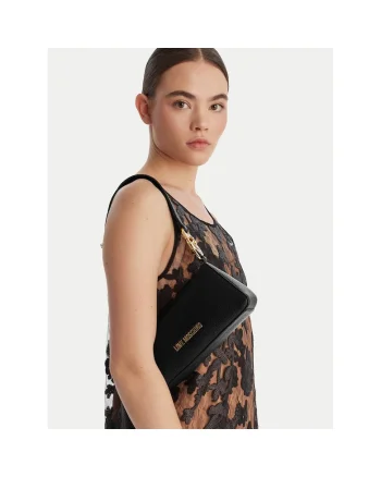 Geanta dama,  piele ecologica, neagra, One Size INTL