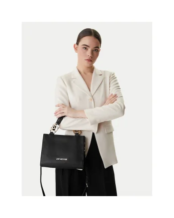 Geanta dama,  piele ecologica, neagra, One Size INTL