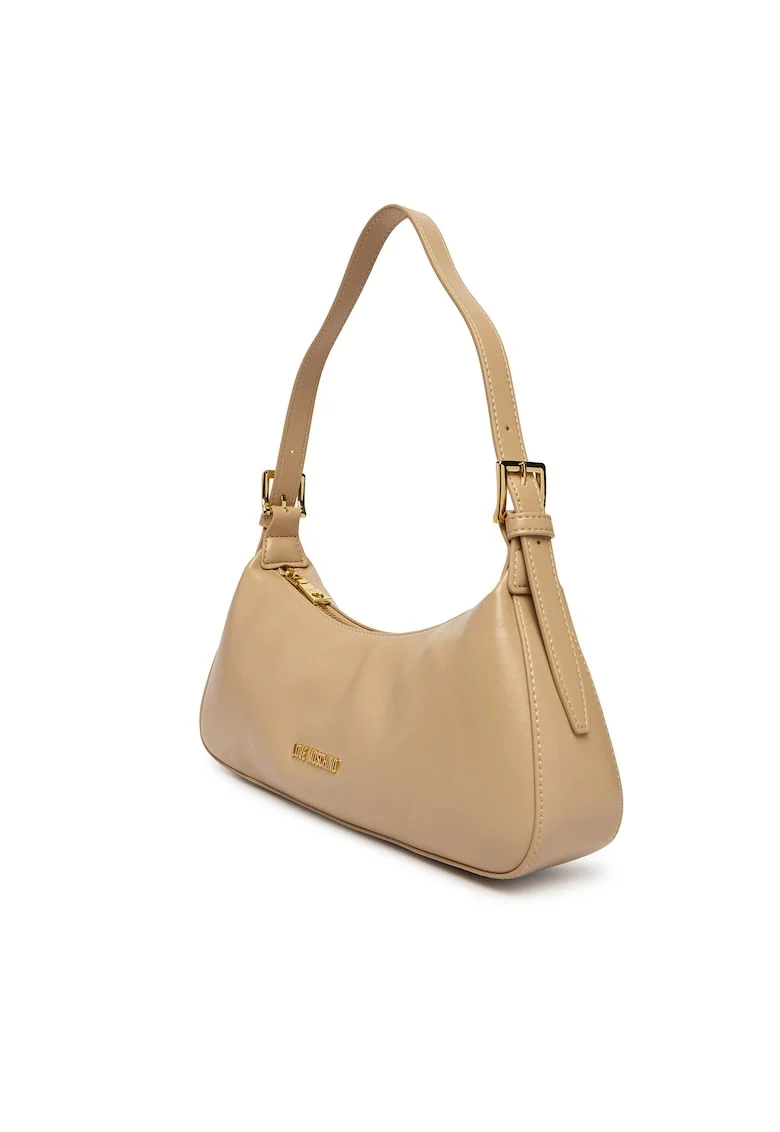 Geanta dama,  piele ecologica, bej, One Size INTL