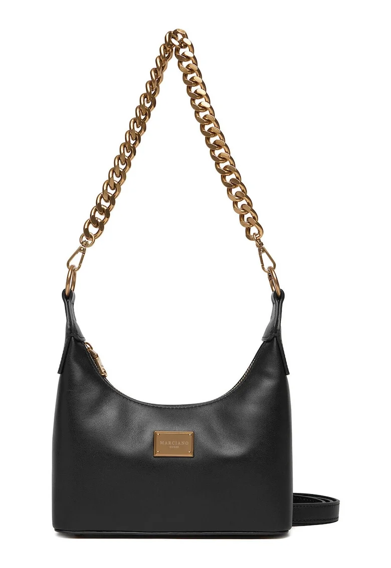 Geanta dama, Marciano Guess, piele naturala, neagra, One Size INTL