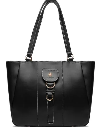Geanta dama,  neagra, One Size INTL, material textil
