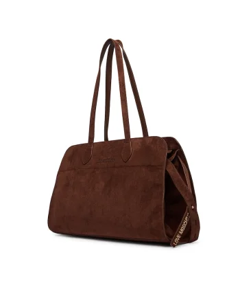 Geanta dama,  piele ecologica, maro, One Size INTL