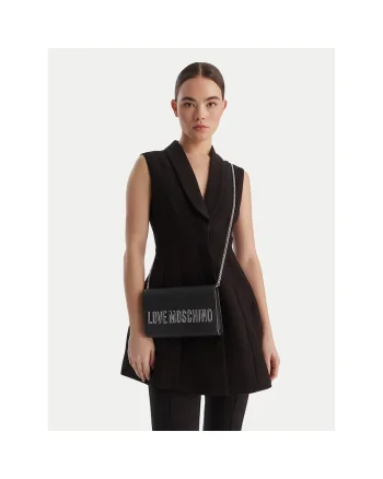 Geanta dama,  piele ecologica, neagra, One Size INTL