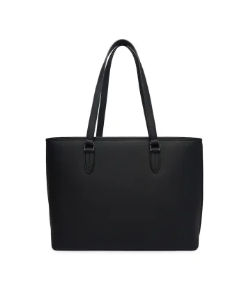 Geanta dama,  piele ecologica, neagra, One Size INTL
