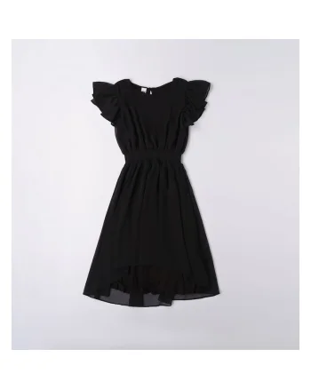 Rochie din voal cu trena pentru fete,  4.6554, Negru