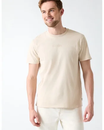 Tricou din bumbac cu logo 4G, Maro camel