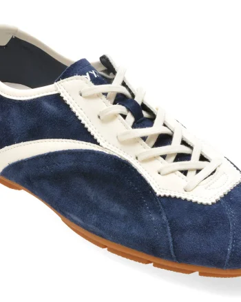 Pantofi sport GRYXX bleumarin, 60081, din piele intoarsa