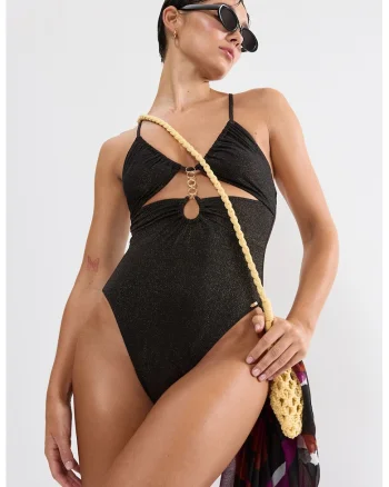 Costum de baie intreg Summer Sunset, Negru