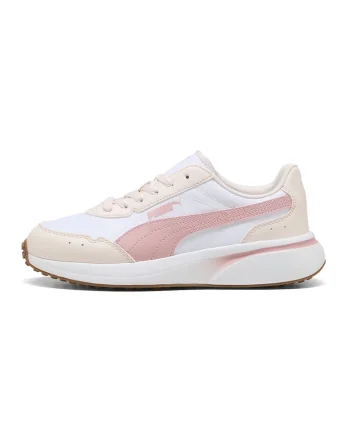 Pantofi sport R78 Glance cu sireturi, Roz pastel/Piersica/Alb optic