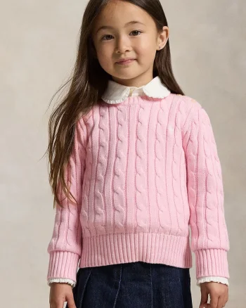 Polo Ralph Lauren pulover de bumbac pentru copii