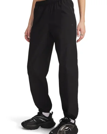 Pantaloni de trening cu talie joasa Luna, Negru